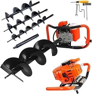 Motorbohrmaschine Erdbohrer