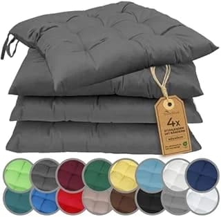 NatureMark 4er Set Stuhlkissen