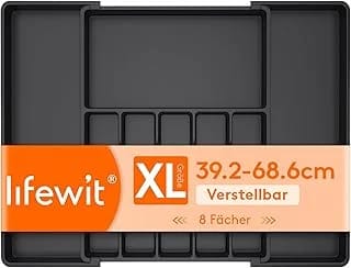 Lifewit Besteckkasten für Schubladen