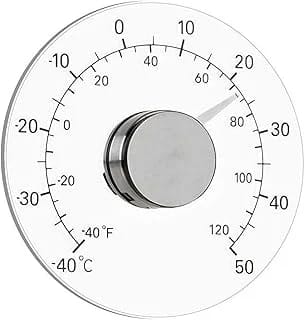 GuDoQi Außenthermometer Fensterscheibe