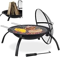 Relaxdays XL Feuerschale