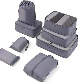 Meowoo 8-teilig Koffer Organizer
